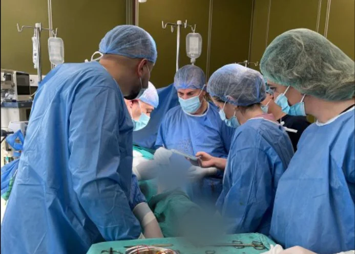 Sa SCUK: A rare operation was performed at CKUK, lasting more than five hours