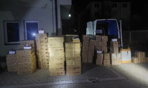 Case of smuggling with goods prevented by northern Macedonia in Kosovo