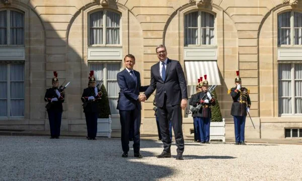 Macro: Kosovo-Serbia report normalisation essential condition for integration of two EU states
