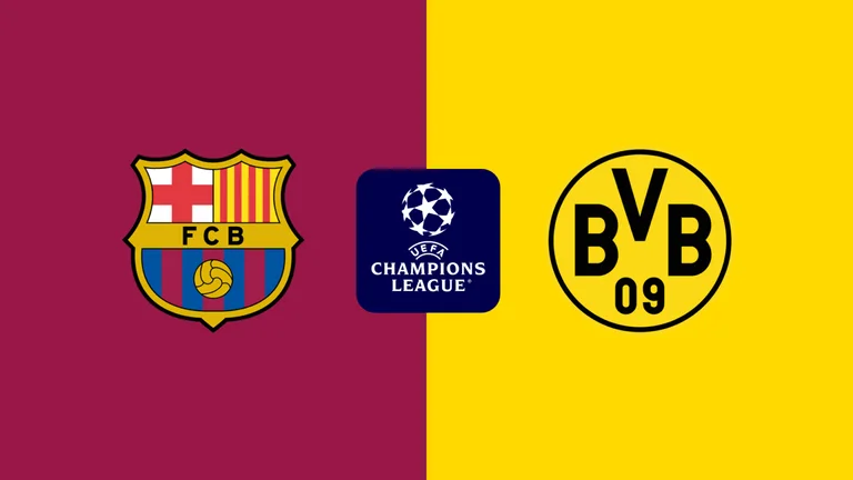 Barcelona Dortmund, official formations