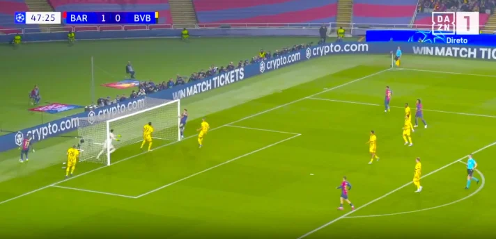 GOOOOL: Barcelone double la suprématie sur Dortmund, note Lewa