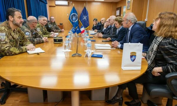 French ambassador meets with KFOR commander, talk security