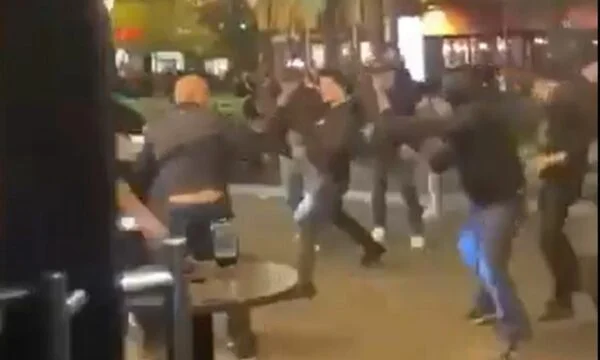 Tensions in Paris before the SPG match, Aston Villa, fans (Video) clash