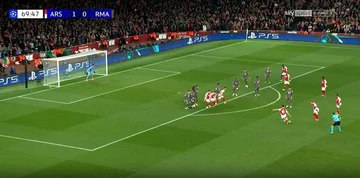 Verrückt, verrückt passiert beim Arsenal Real Match, Reis schüttelt immer noch die Tür zu Königen.
