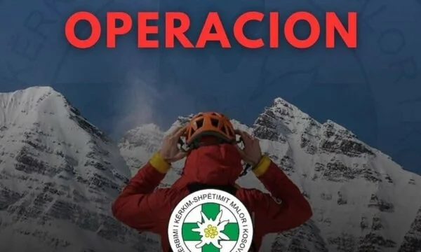 Kosovo Mountain Peace Research Service startet in Kukes Suche nach Rettungsaktionen