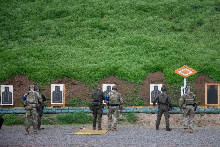 KFOR Police Perform Training for Weapons Recognition