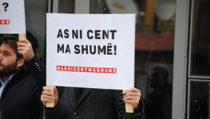 Today protests in Pristina against expensive electricity