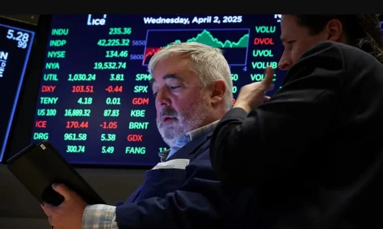 U.S. Stock Exchange makes immediate decline after Trump tariffs