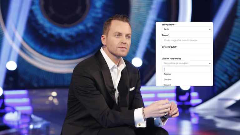 Scandalous: Kosovo fans forced to choose Serbia as region to buy tickets to Big Brother final V IP Albania