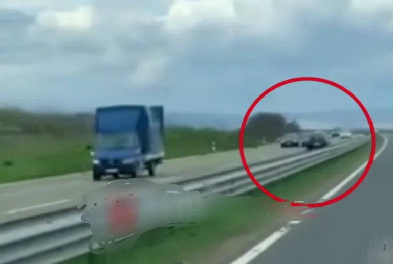 Police fined him against the driver who moved on the opposite side of the <x0 highway...