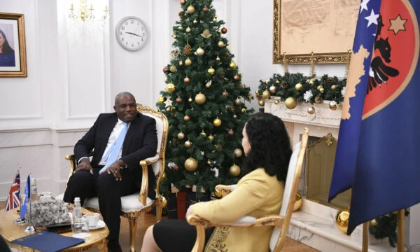 Osman expects British Foreign Secretary David Lami tomorrow