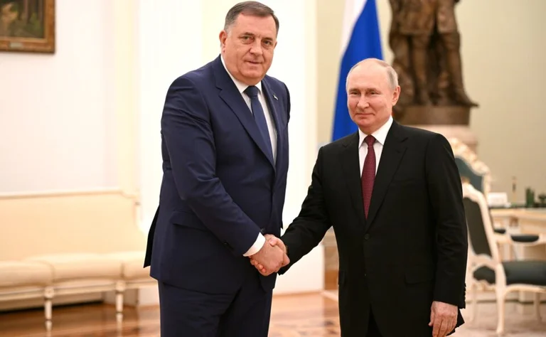 A meeting between Dodik and Putin warned