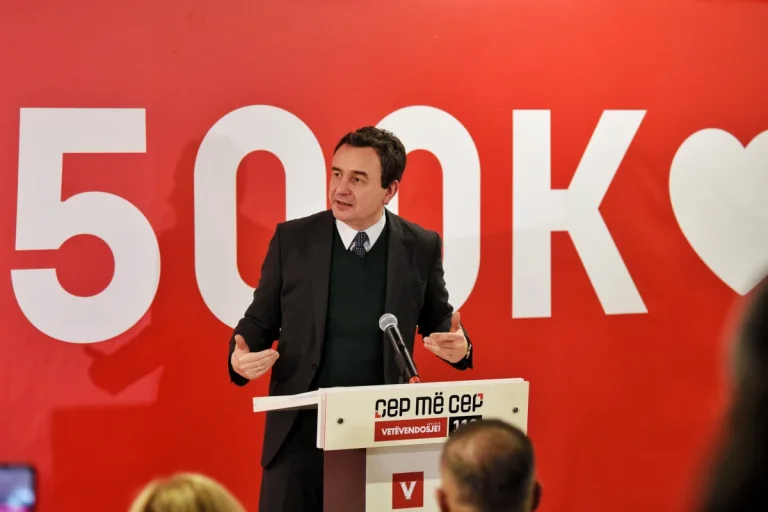 Kurti ass para olvidar el debal electoral local, dice el 9 de febrero los resultados deben servir a los que se celebran en otoño