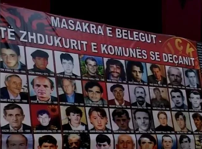 26 Jahre ab dem Massaker von Decani Beleague