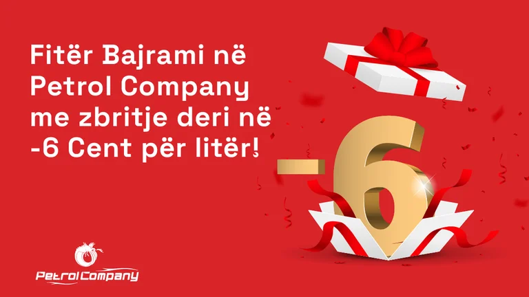 Fiter Bajrami en Petrol Company hasta -6 Cent por litro!