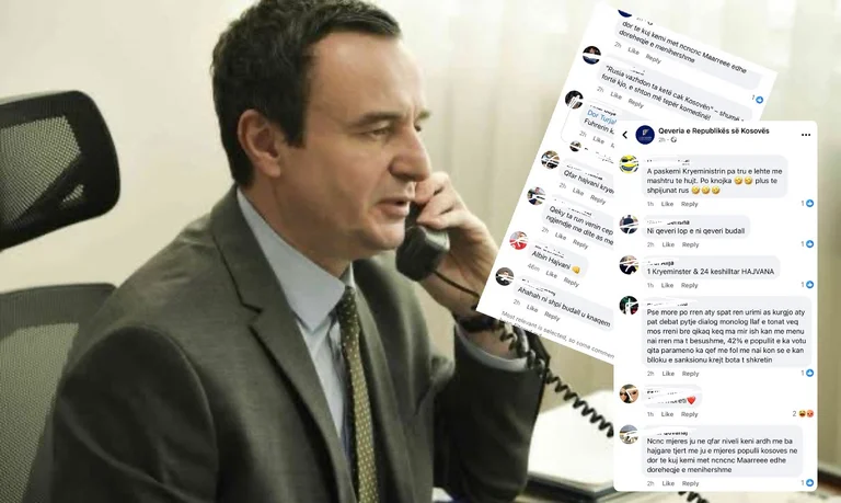 El jefe de Assert cumplió con comentarios ciudadanos después de que Kurt fuera ridiculizado por dos comediantes rusos.