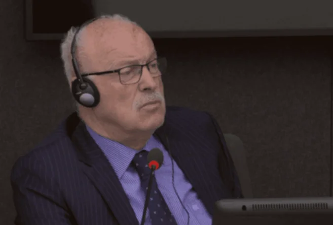 Naim Maloku continua la sua testimonianza all'Aia