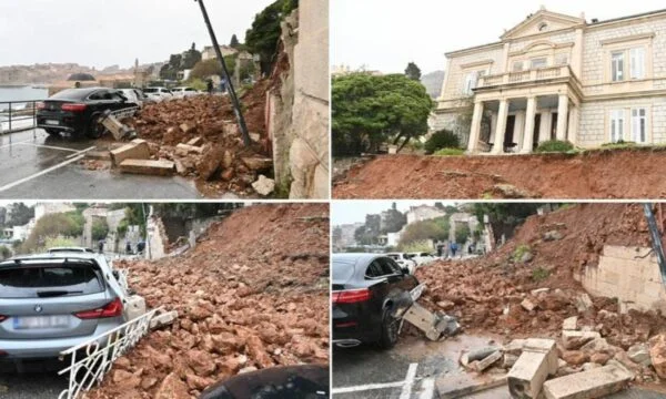Dubrovnik despierta con una vista aterradora, colapsa la pared