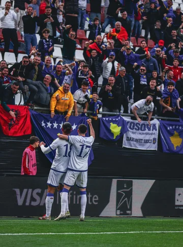 Kosovo besiegt Island im historischen Spiel für League B, wir sind in der B League of Nations