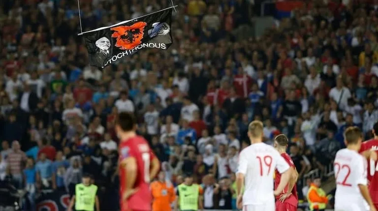 Albania no se jugará en Belgrado