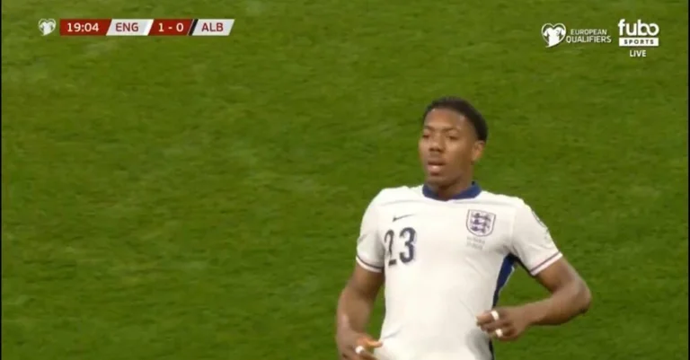 Inglaterra a la ventaja, viene el objetivo de los Tres León en Wembley.