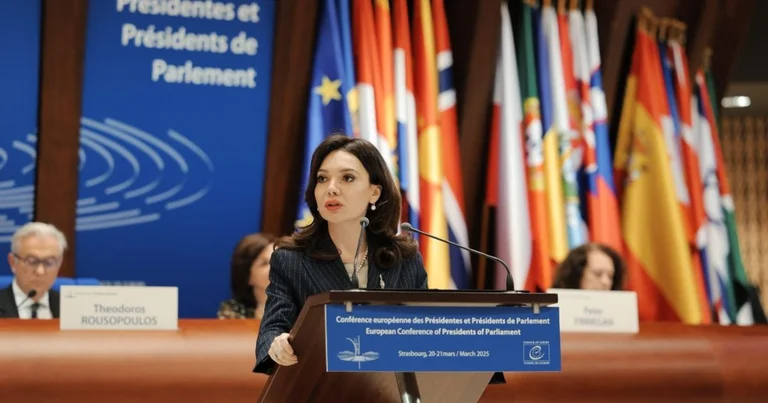 Albaniens Parlamentspräsident auf der Konferenz der Leiterin in KiE: Kosovo für den Europarat akzeptabel