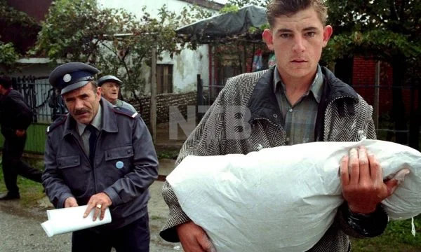 Die Anklage lautete: Wer ist Muharrem Ibraj, der zusammen mit den Seba-Truppen Verbrechen gegen die albanische Zivilbevölkerung begangen hat?
