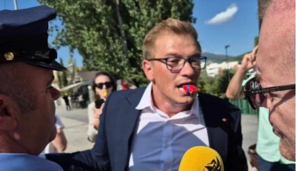 Kurt stand für Arsenijevics Partei, letztere reagiert: Setzen Sie mich nicht in einen Korb mit Nenad Rashih, schützen Sie mich nicht einmal.