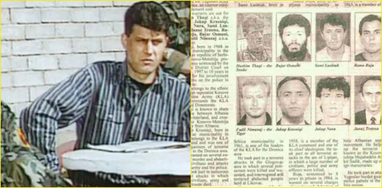 “Hashim Thaci, l'orrore della Serbia