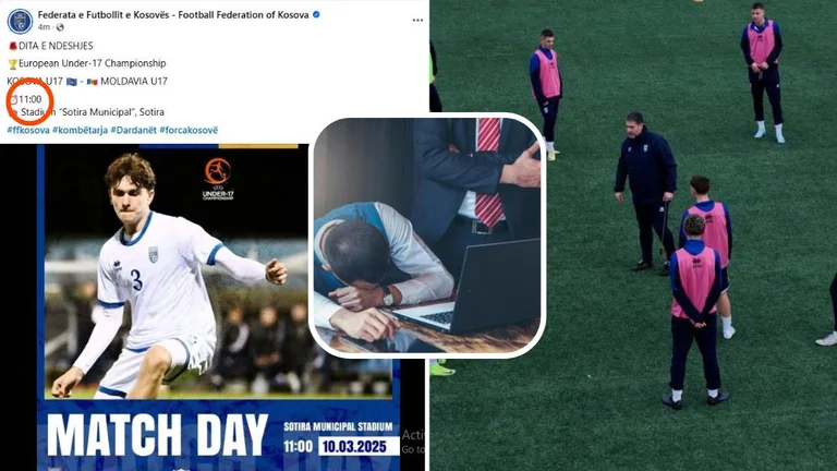 FFK verpasste Kosovos U17-Minova Spielplan!