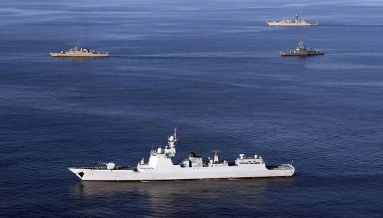 Formation navale conjointe entre l'Iran, la Chine et la Russie dans l'océan Indien