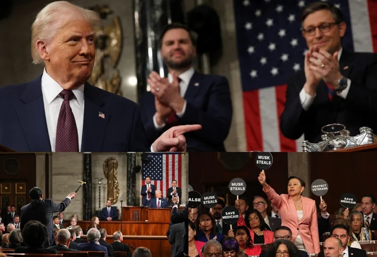 Alles, was in der ersten Rede von Präsident Trump im Kongress geschah: Angriffe auf Demokraten, verlassen die Halle, Zelensky und alles andere