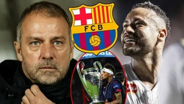 Flick lehnt die Rückkehr von Neymar nach Barcelona ab, hat zwei Zweifel an ihm