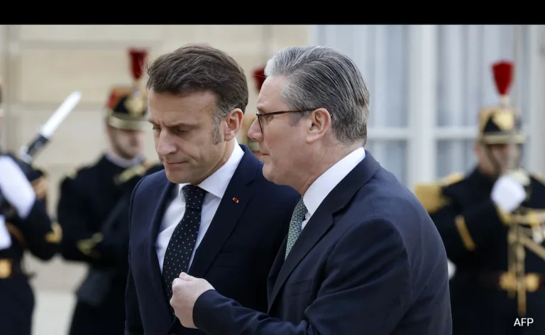 Starmer y Macro presentarán a Trump un plan de paz para Ucrania