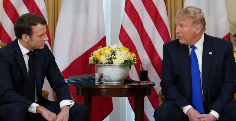 Trump takohet me Macronin në Shtëpinë e Bardhë