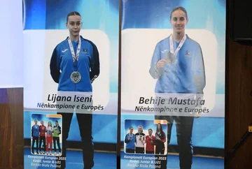 Mädchen aus Ferizaj gewinnen Europas Vice Championship in karate