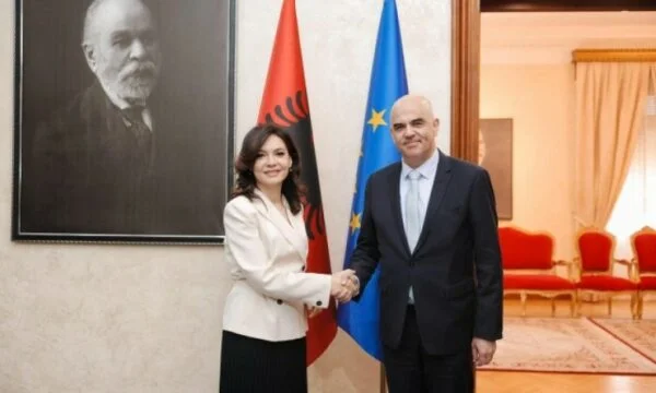 Spiropal meets with Berset: Kosovo deserves to be accepted as soon as possible on Council of Europe