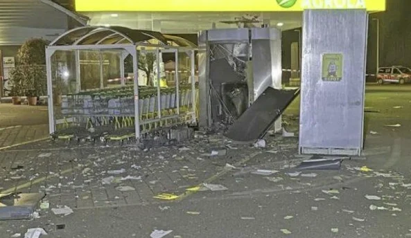 Svizzera: Ha fatto saltare in aria la bankomat, oltre cinque anni di prigione per il Kosovo