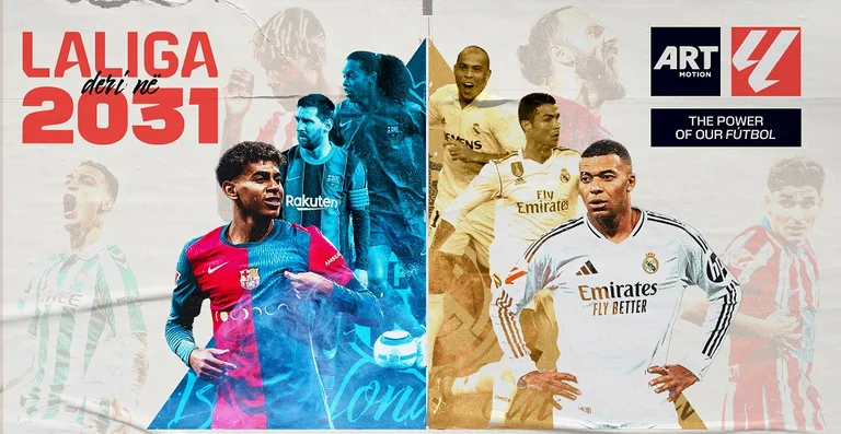 LA LIGA a decade at Artmotion ? El Classical Rivalry continues until 2031!