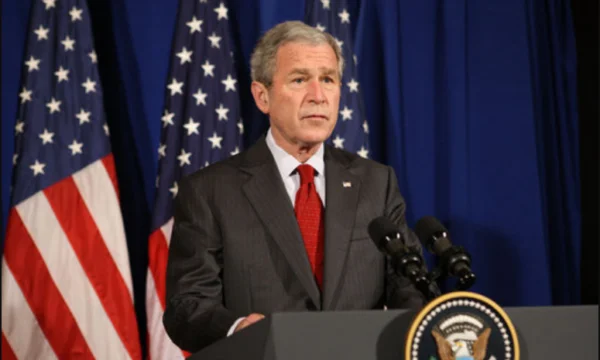 Il Kosovo ha dichiarato l'indipendenza, abbiamo riconosciuto l'impulso, quando Bush ha comunicato le notizie sul nuovo stato