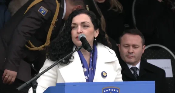 Osmani: Oggi siamo qui perché abbiamo resistito, mai inchinati alla violenza, all'ingiustizia e alla crudeltà