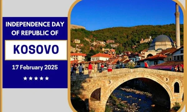 With a photo of Prizren, Pakistan congratulates Kosovo for Independence Day