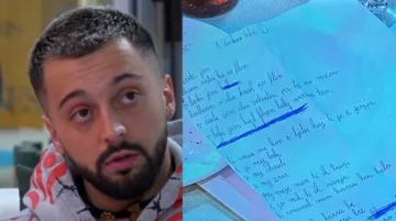 Lettre Trouvé Que Justice a écrit à l'ex petite-amie