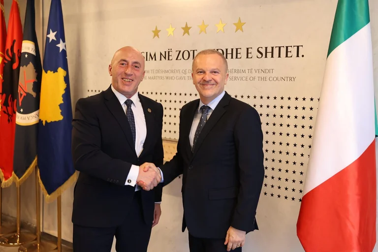 Haradinaj meets Italian ambassador, talks about importance of February 9th election process