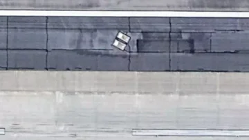 Google Maps shows two people buried under an airport floor in the U.S.