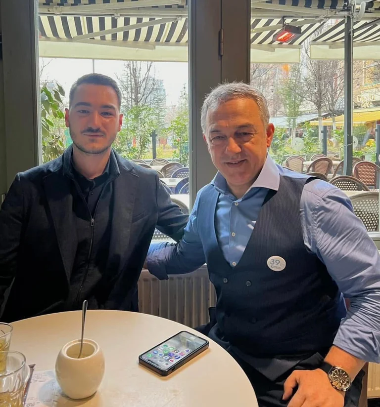 Faton Abdullah meets with Kadri Wessel's son: I hope those in The Hague will soon return to our ranks