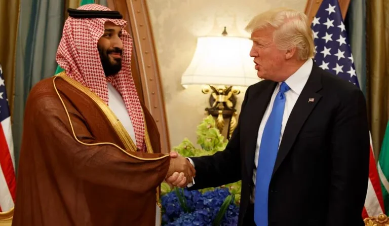 After calling with President Trump, the US Saudis 600 billion dollars of investment