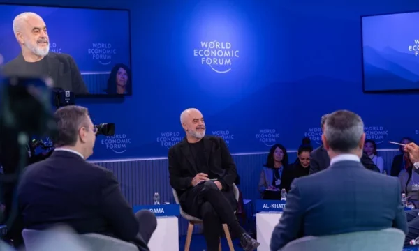 Rama à Davos pour l'Albanie touristique: Nous avons engagé des architectes du monde entier pour des projets que vous ne trouvez pas dans notre région.