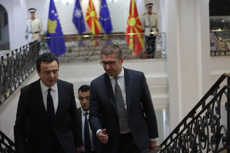 Trump Inauguration ʹ, Prime Minister of Northern Macedonia in Washington Kurti not