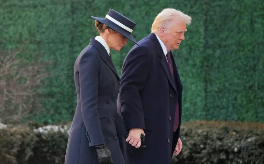 Donald Trump erscheint zuerst am Einweihungstag